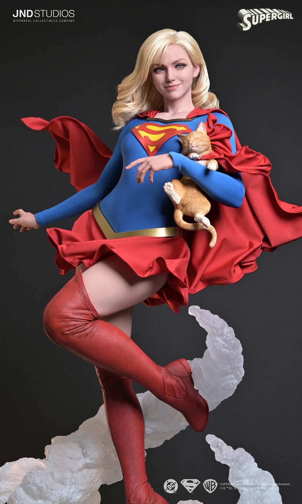 Socha Supergirl – DC Comics v mierke 1:3 od JND Studios