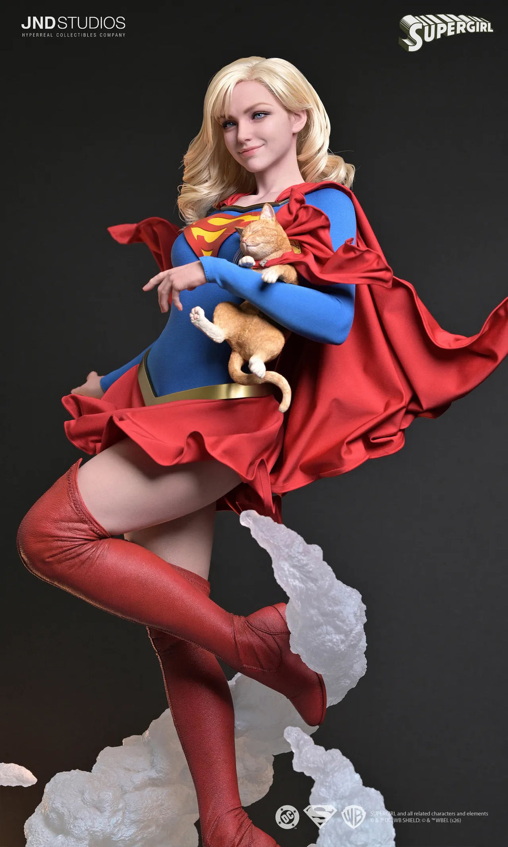 Socha Supergirl – DC Comics v mierke 1:3 od JND Studios