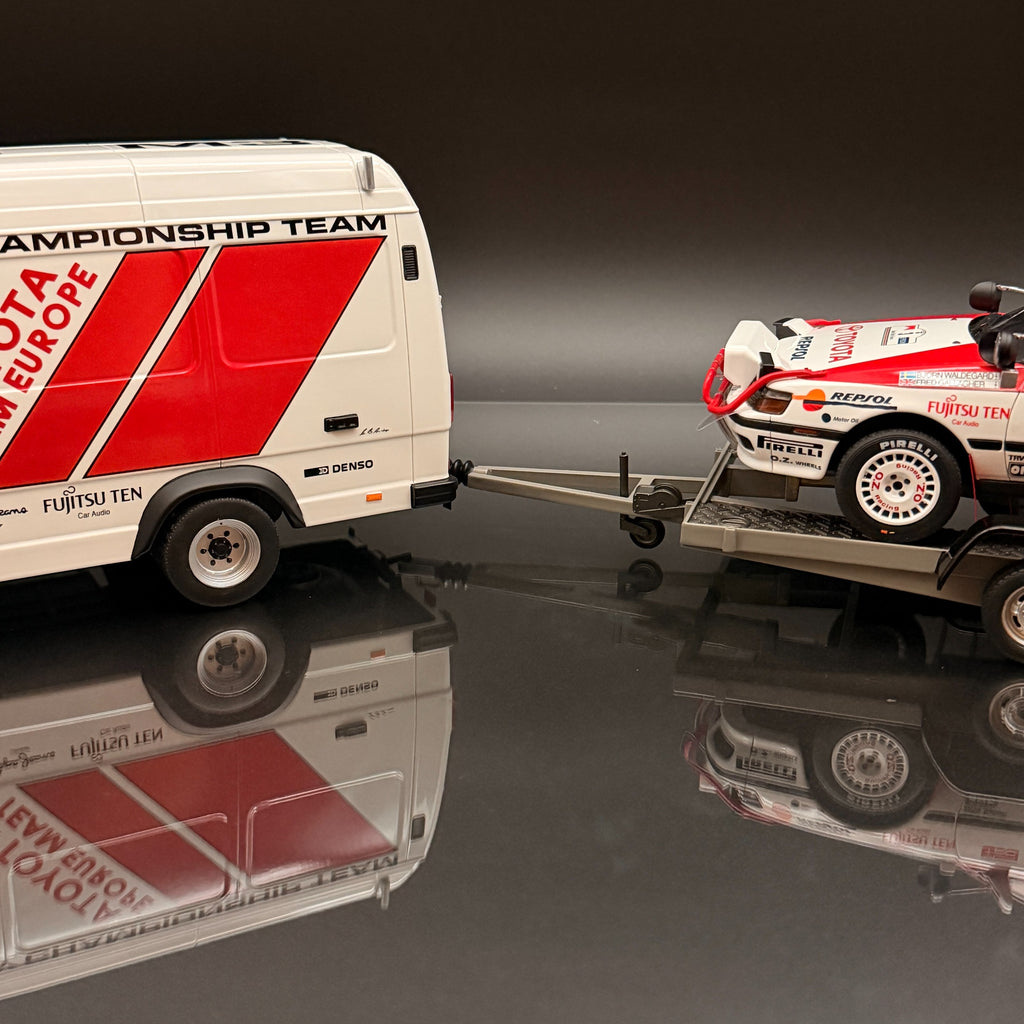Toyota Rally Pack RAC Safari 1990 White 1:18 OTTO OT480 Classic Rally Model