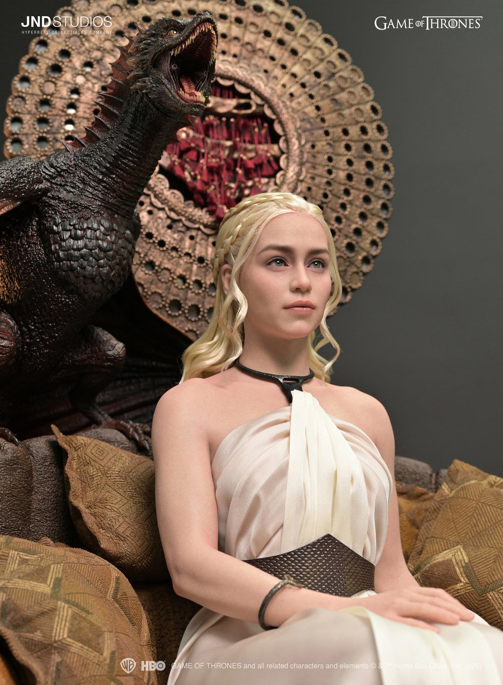 JND Studios Game of Thrones – Daenerys Targaryen (Normal Version) – 1:3 Scale Statue (Combined Limited Edition 299 pcs)