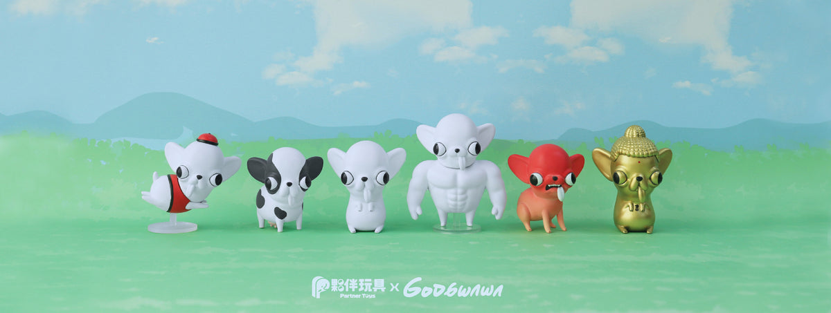 GODGWAWA 2 – zestaw 6 tajemniczych pudełek-niespodzianek | Partner Toys