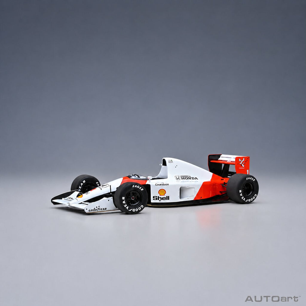 McLaren Honda MP4/6 #1 1991 – Ayrton Senna World Champion (Includes Marlboro Decals) 1:18 Scale – AUTOart – view 9