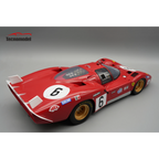 Ferrari 512 S Long Tail SEFAC #6 – 24 Stunden von Le Mans 1970 (Vaccarella / Giunti) Limited Edition Maßstab 1:12