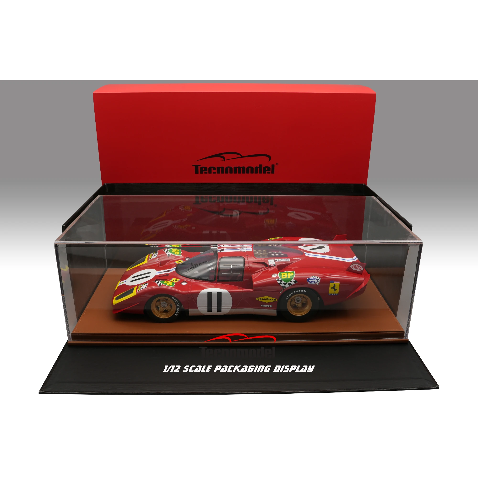 Ferrari 512 S Langheck SEFAC #7 – 24 Stunden von Le Mans 1970 (Bell / Peterson) Limitierte Auflage Maßstab 1:12