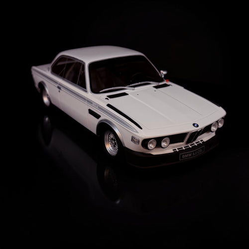BMW 3.0 CSL Coupé 1972 – White 1:18 Scale by OTTOmobile – OttOmobile – view 2