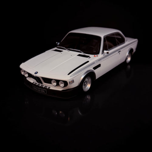 BMW 3.0 CSL Coupé 1972 – White 1:18 Scale by OTTOmobile – OttOmobile