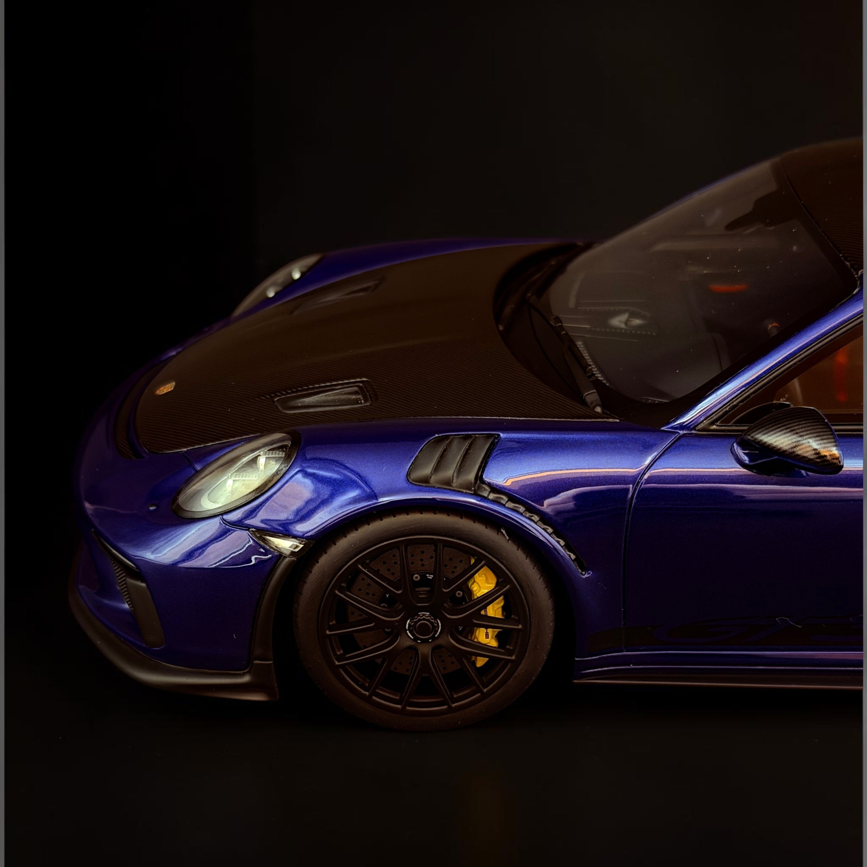 Porsche 911 (991 II) GT3 RS Weissach Paket 2018 San Marino blau 1/18