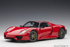 Porsche 918 Spyder – Rot Maßstab 1:12 von AUTOart