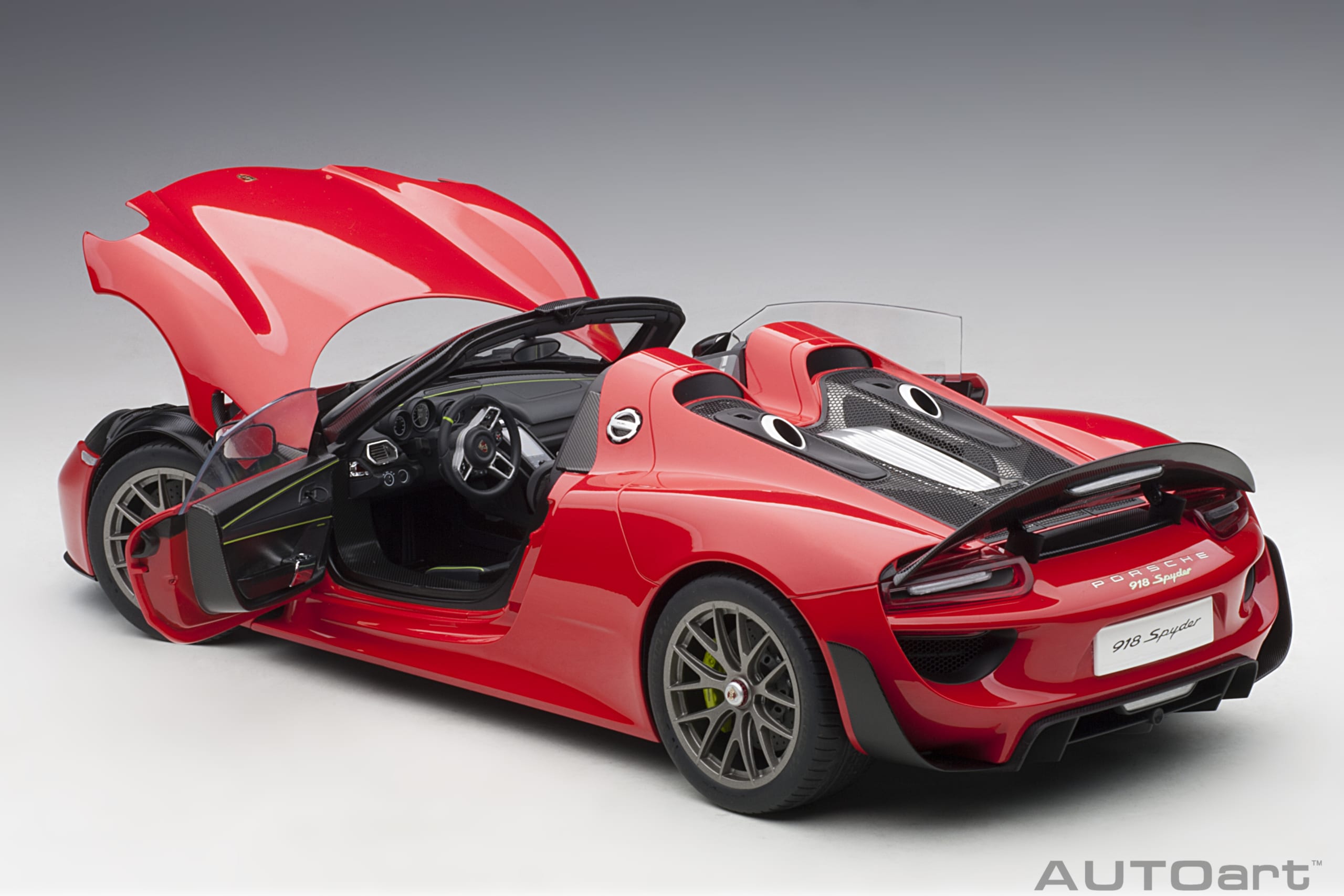 Porsche 918 Spyder – Rot Maßstab 1:12 von AUTOart