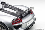 Porsche 918 Spyder 2013 – Silber Maßstab 1:12 von AUTOart