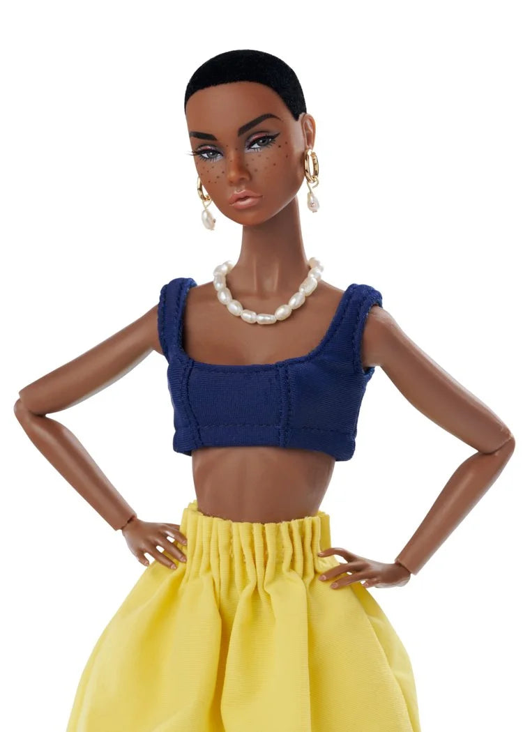 The Jason Wu Collection: Mohnblumen-Parker-Puppe in Gelb 2021