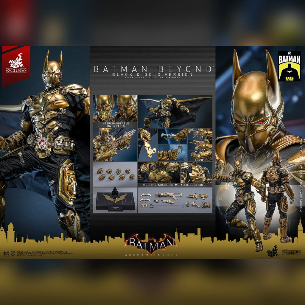 Hot Toys Arkham Knight Batman Beyond Black and Gold 1/6 figure – Hot Toys – view 19