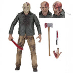Viernes 13: El capítulo final Figura de acción 1/4 Jason de 46cm de NECA (Muestra de exhibición - Caja abierta)