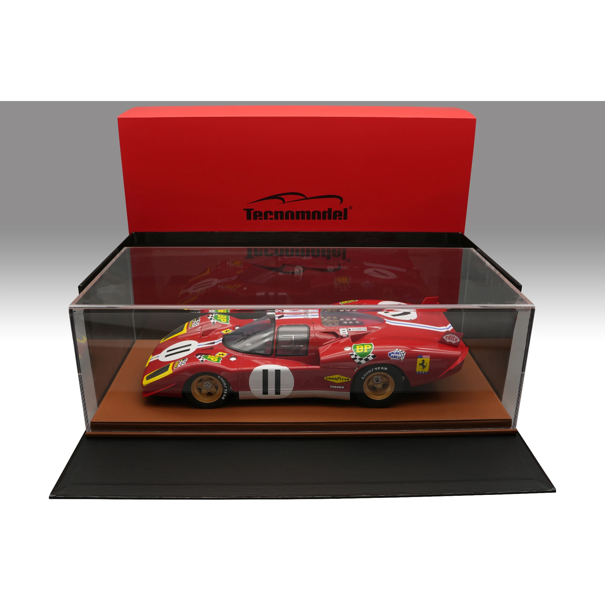 Ferrari 512 S Long Tail SEFAC #5 – 24 Stunden von Le Mans 1970 (Merzario / Regazzoni) Limitierte Auflage Maßstab 1:12