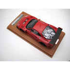 Ferrari F40 LM Press Version 1996 – Rot mit schwarzen Rädern, Limited Edition Maßstab 1:18