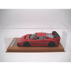 Ferrari F40 LM Press Version 1996 – Rot mit schwarzen Rädern, Limited Edition Maßstab 1:18