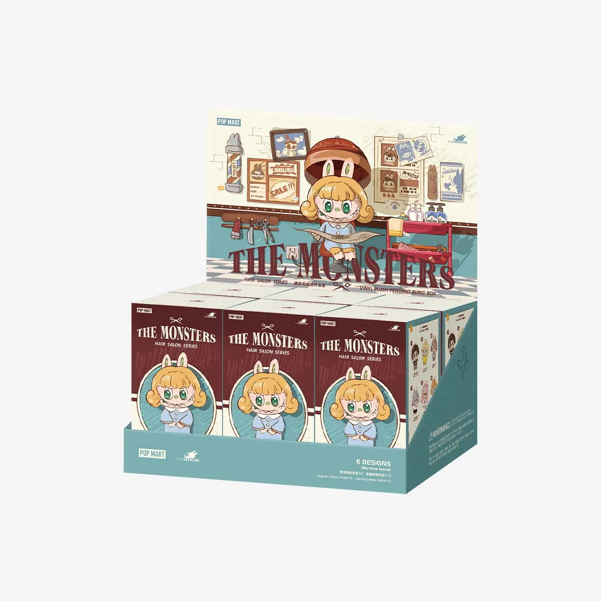 The Monsters × Hello Kitty and Friends Serie-Vinyl Plüsch Anhänger Blind Box