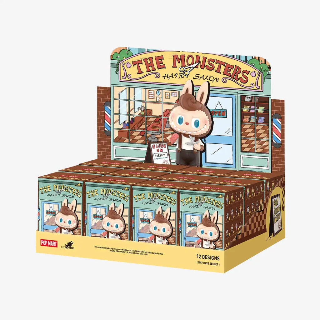 THE MONSTERS Hair Salon Series Labubu Vinyl Plush Pendant Blind Box by POP MART