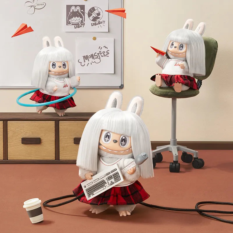 The Monsters × Hello Kitty and Friends Serie-Vinyl Plüsch Anhänger Blind Box