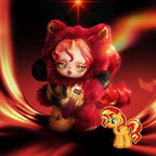Pendente de boneco de peluche da série SKULLPANDA × My Little Pony
