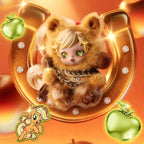 Pendente de boneco de peluche da série SKULLPANDA × My Little Pony