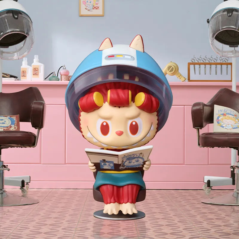 THE MONSTERS Hair Salon Series Labubu Vinyl Plush Pendant Blind Box by POP MART