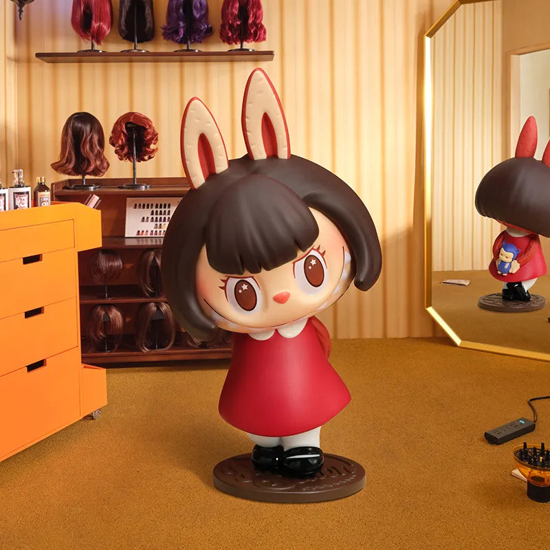 THE MONSTERS Hair Salon Series Labubu Vinyl Plush Pendant Blind Box by POP MART