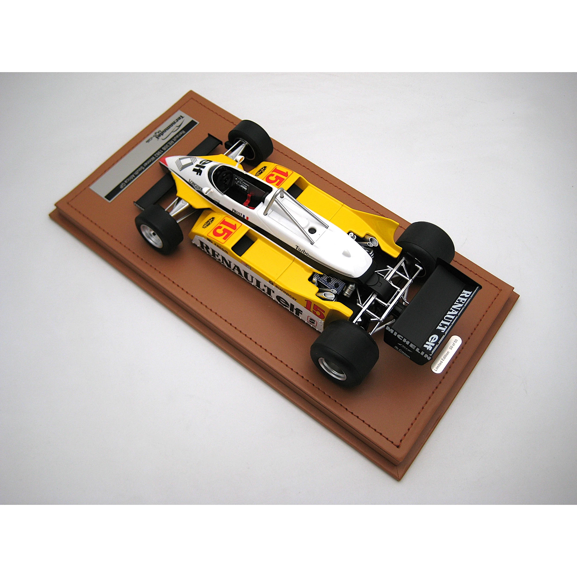 Renault RE30B – Sieger Großer Preis von Südafrika 1982 (Alain Prost) Limitierte Auflage Maßstab 1:18