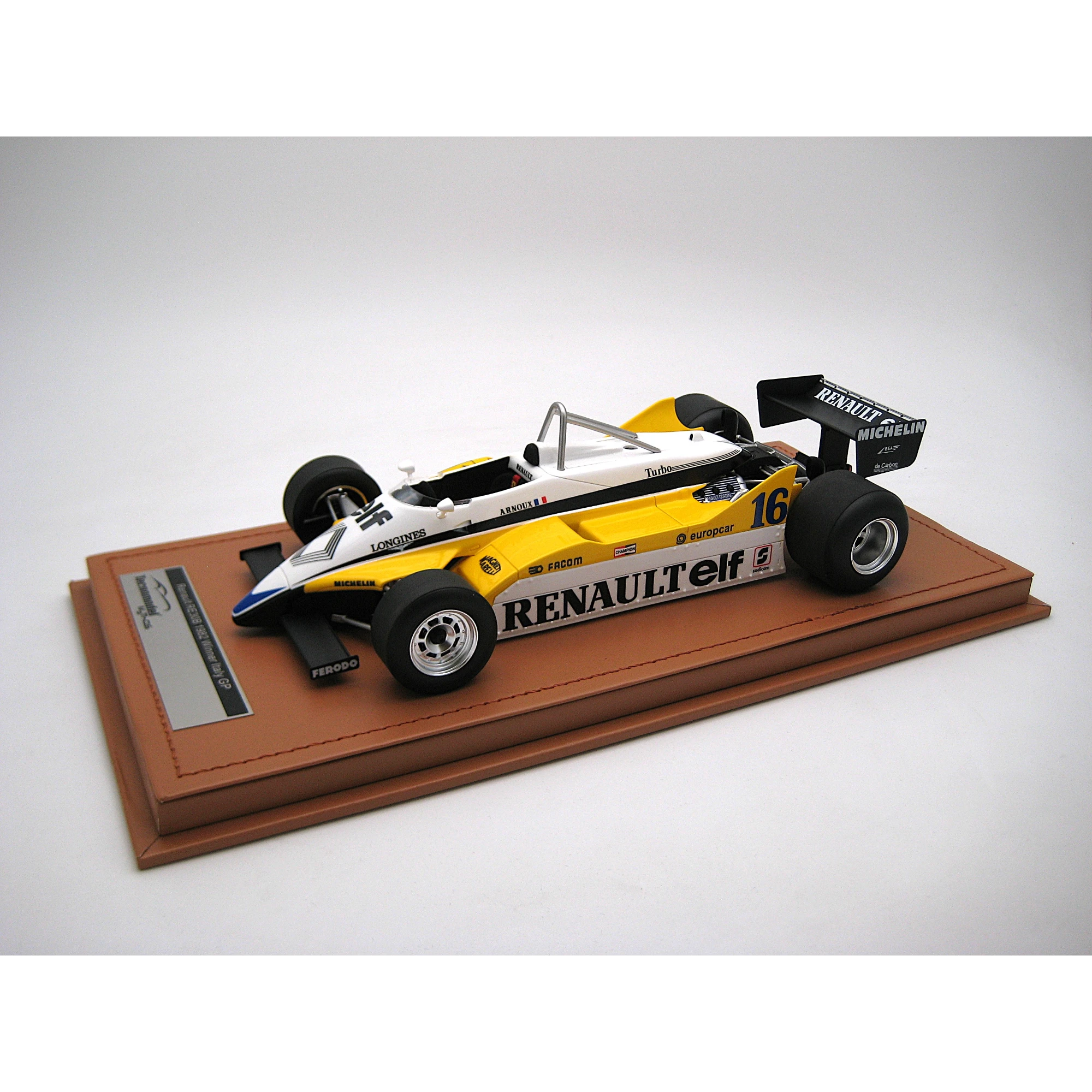Renault RE30B – Sieger Großer Preis von Italien 1982 (René Arnoux) Limitierte Auflage Maßstab 1:18