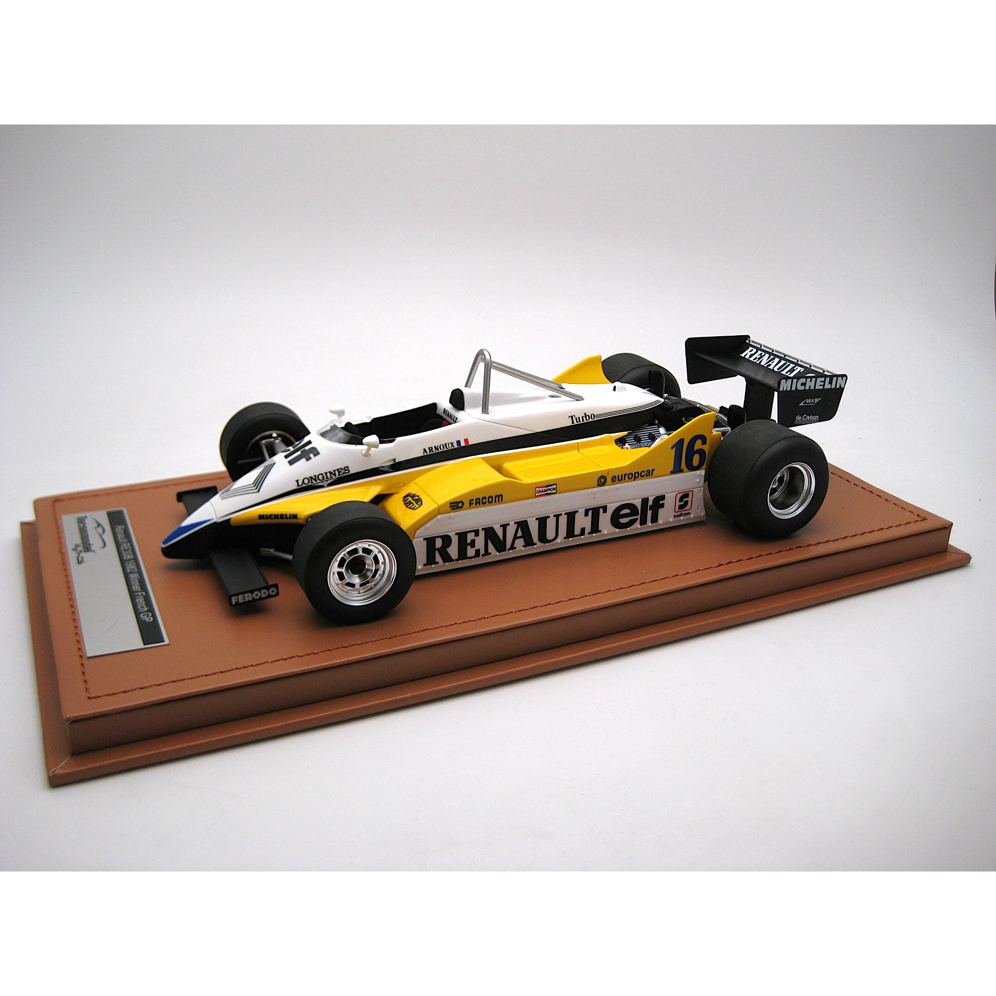 Renault RE30B – Sieger Großer Preis von Frankreich 1982 (René Arnoux) Limitierte Auflage Maßstab 1:18