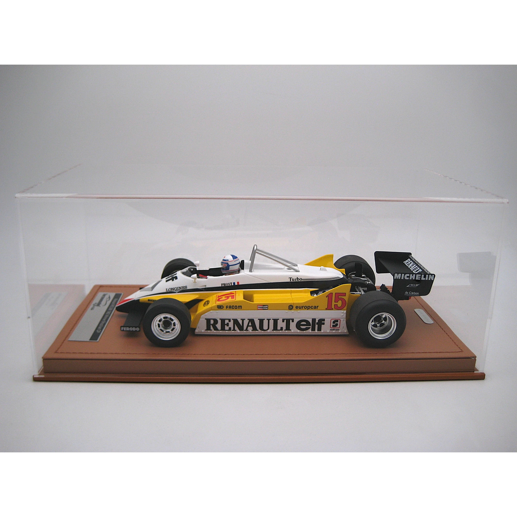 Renault RE30B V6 Turbo #15 – Sieger Formel 1 1982 (René Arnoux) Limitierte Auflage Maßstab 1:18