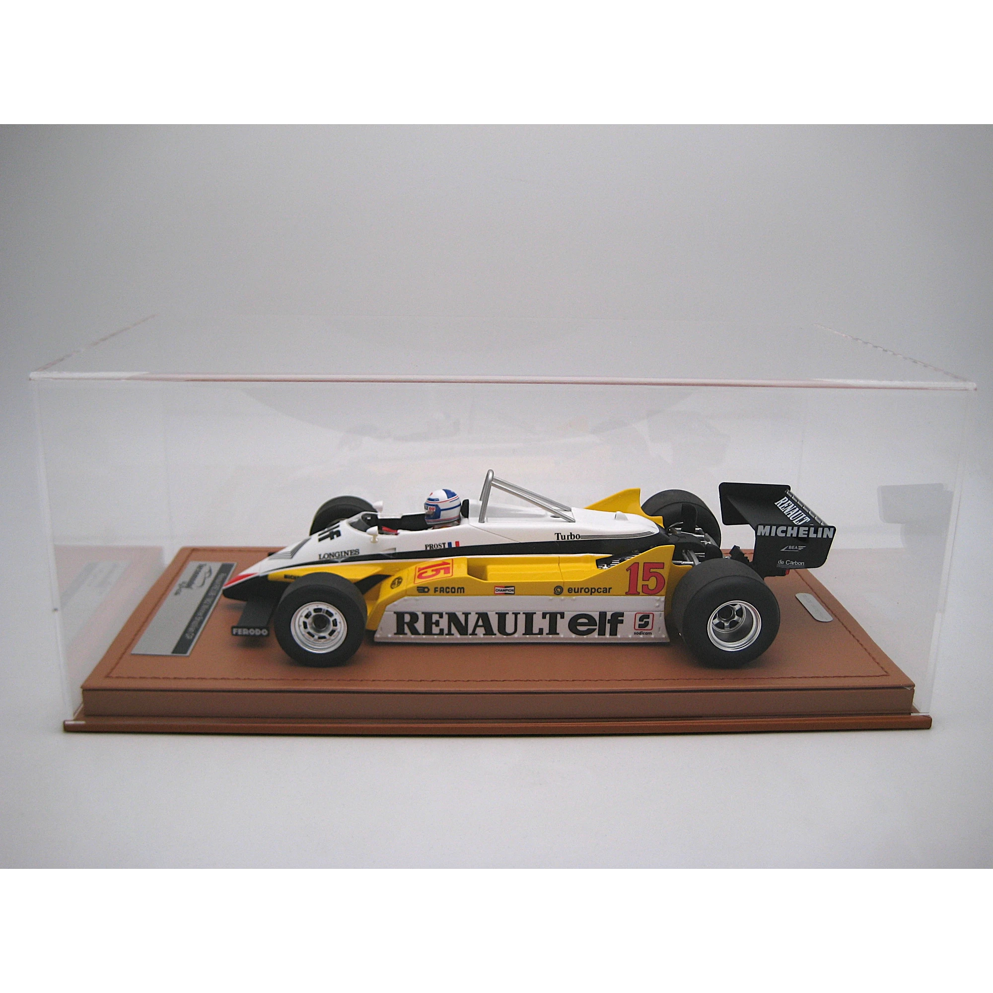 Renault RE30B V6 Turbo #15 – Sieger Formel 1 1982 (René Arnoux) Limitierte Auflage Maßstab 1:18