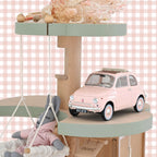 NOREV 1/18 Fiat 500 L - 1968 - rosa/Geburts-Pack