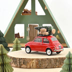 Fiat 500 L "Christmas Edition" Baujahr 1968 rot 1/18 Norev