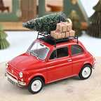 Fiat 500 L "Christmas Edition" Baujahr 1968 rot 1/18 Norev