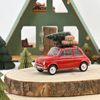 Fiat 500 L "Christmas Edition" Baujahr 1968 rot 1/18 Norev