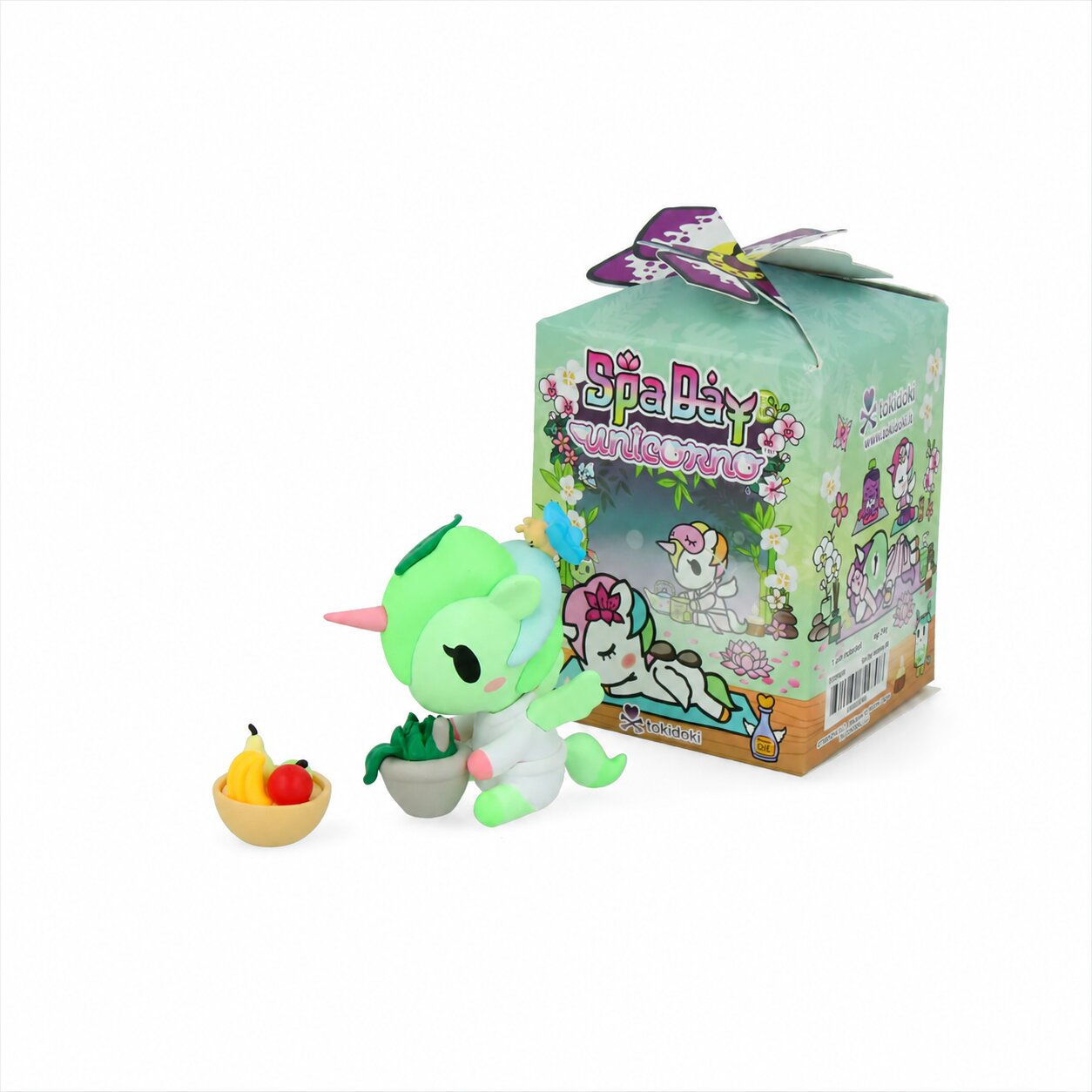 Figuras de caja sorpresa Unicorno Spa Day de TokiDoki