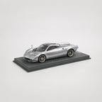 Pagani Huayra Codalunga – Grigio Montecarlo Semi Mate Edición Limitada (100 pzas) con Vitrina Escala 1:18 de BBR Models