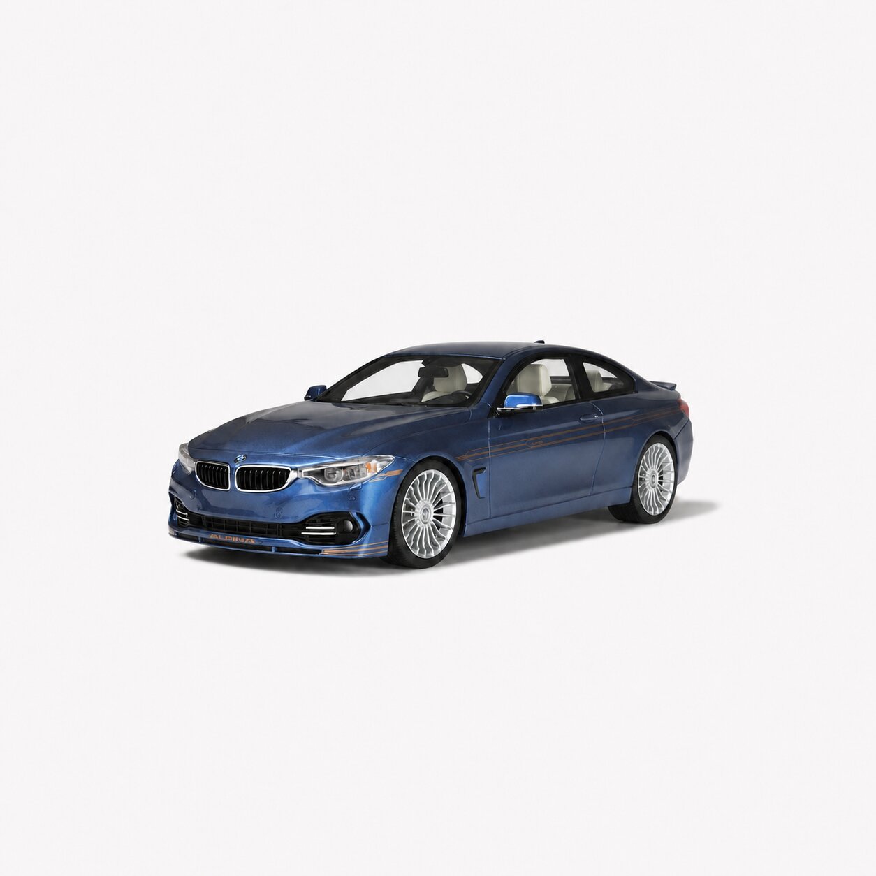 BMW Alpina B4 Bi-Turbo (F32) 2015 – Escala 1:18 de GT Spirit