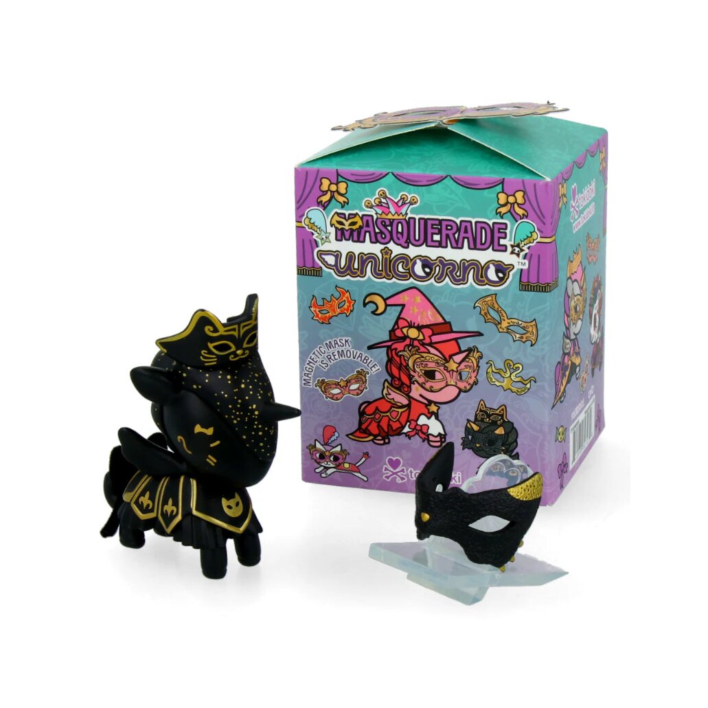 Figuras de caja sorpresa Unicorno Masquerade de TokiDoki