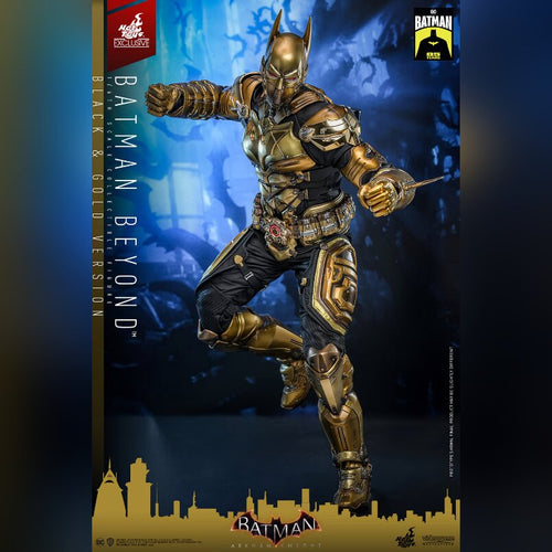 Hot Toys Arkham Knight Batman Beyond Black and Gold 1/6 figure – Hot Toys