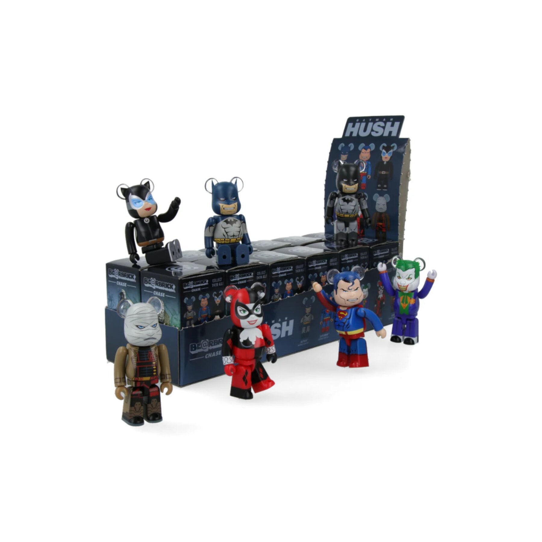 BE@RBRICK Chase Batman Hush 1 100% Caja Sorpresa de Medicom Toy