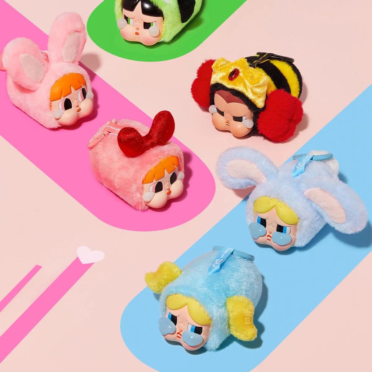 Crybaby x Powerpuff Girls Serie Plüsch-Blindbox