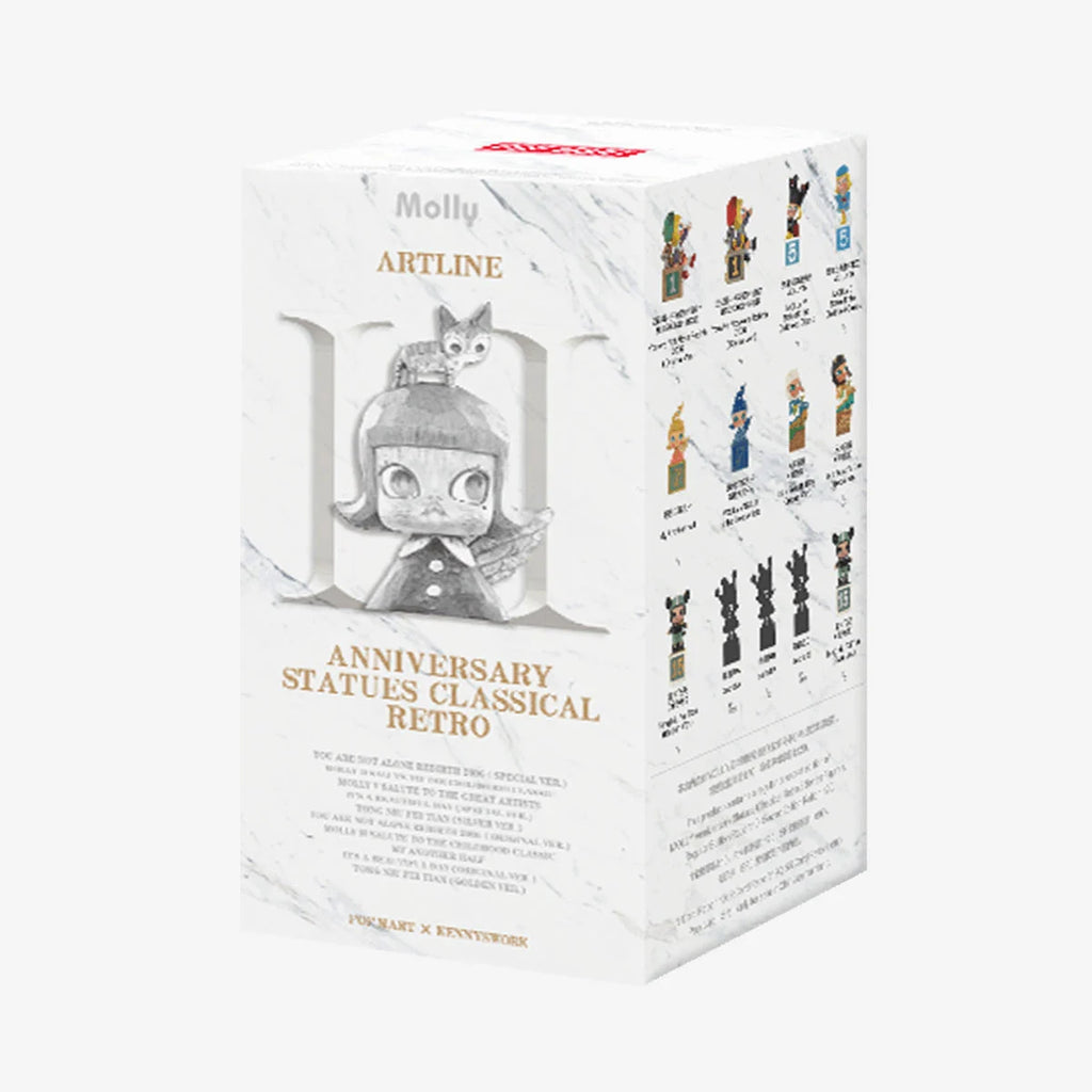 MOLLY Jubiläumsstatuen Klassische Retro 2er-Serie Figuren Blind Box