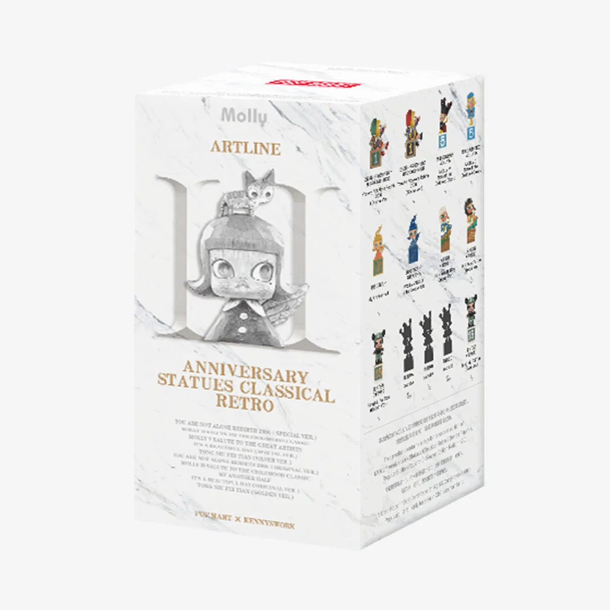 MOLLY Jubiläumsstatuen Klassische Retro 2er-Serie Figuren Blind Box
