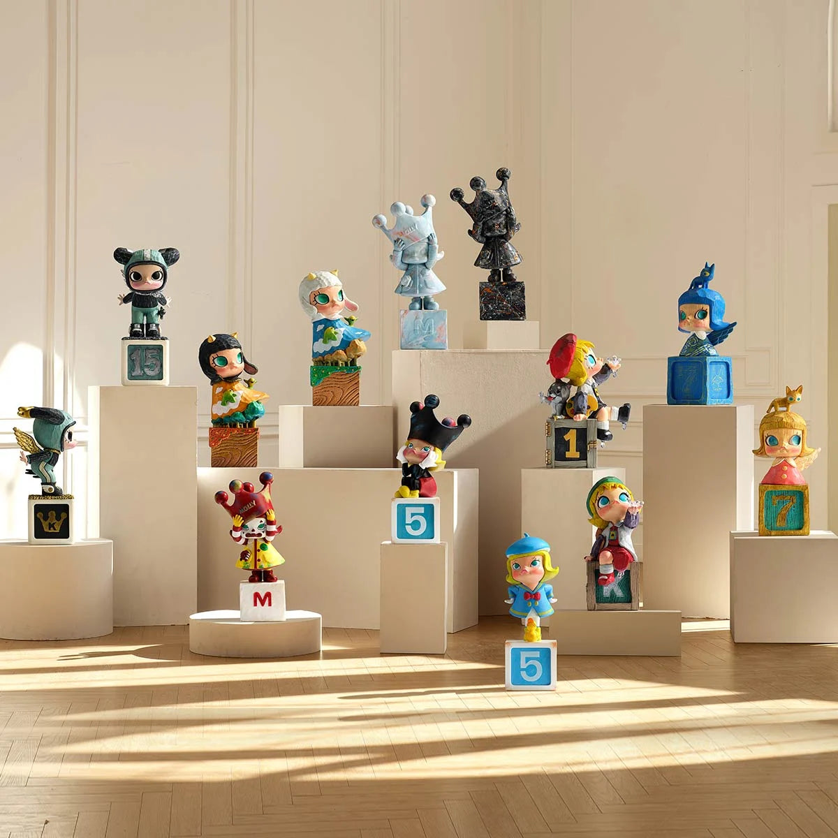 MOLLY Jubiläumsstatuen Klassische Retro 2er-Serie Figuren Blind Box