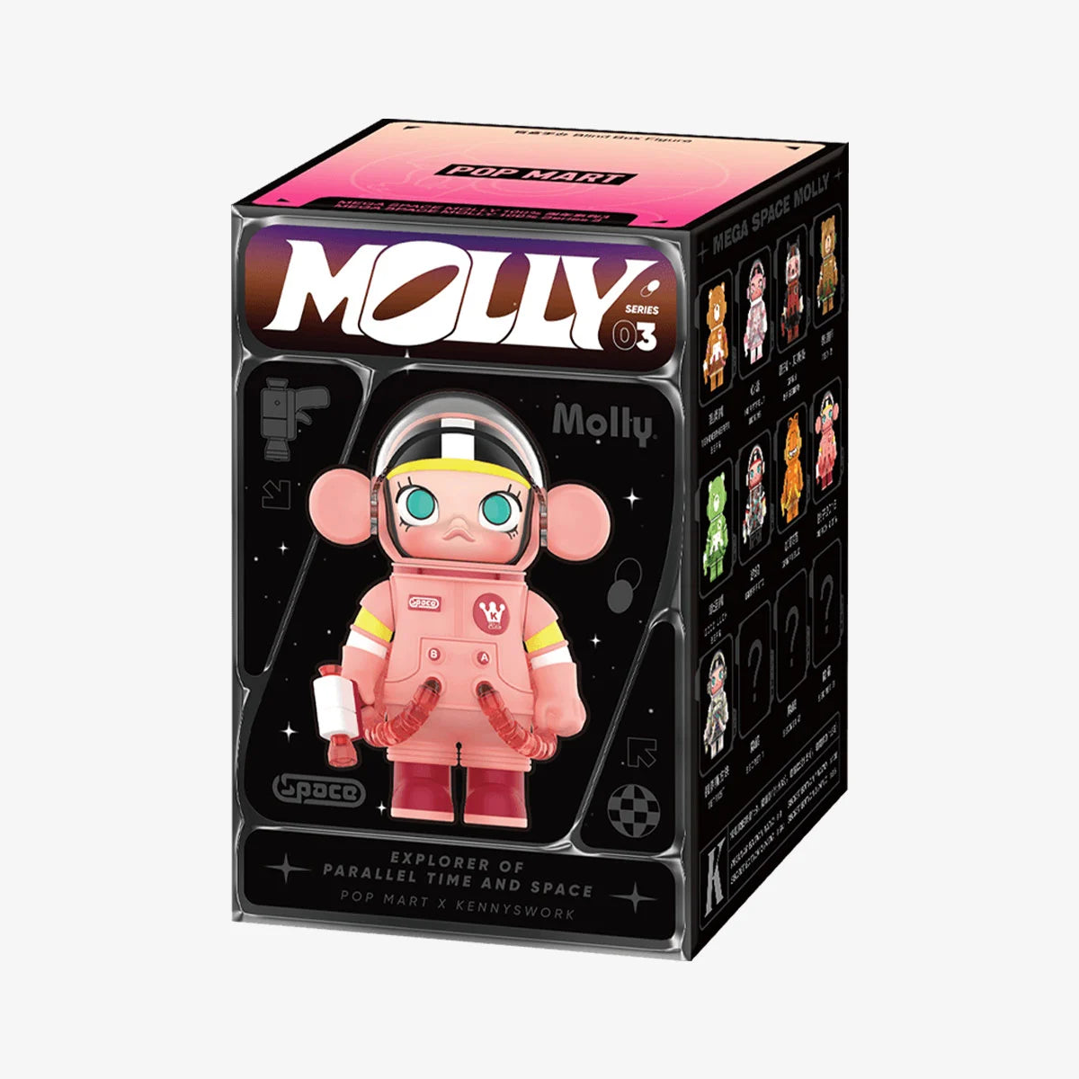 MEGA SPACE MOLLY 100% Serie 3 Figuren Blind Box