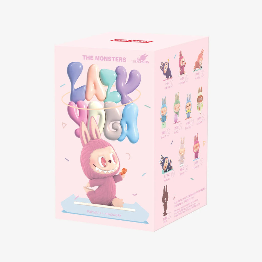THE MONSTERS Labubu Lazy Yoga Series Mystery Vinyl Figure Blind Box by POP MART