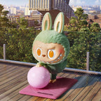 THE MONSTERS Labubu Lazy Yoga Series Mystery Vinyl Figure Blind Box by POP MART