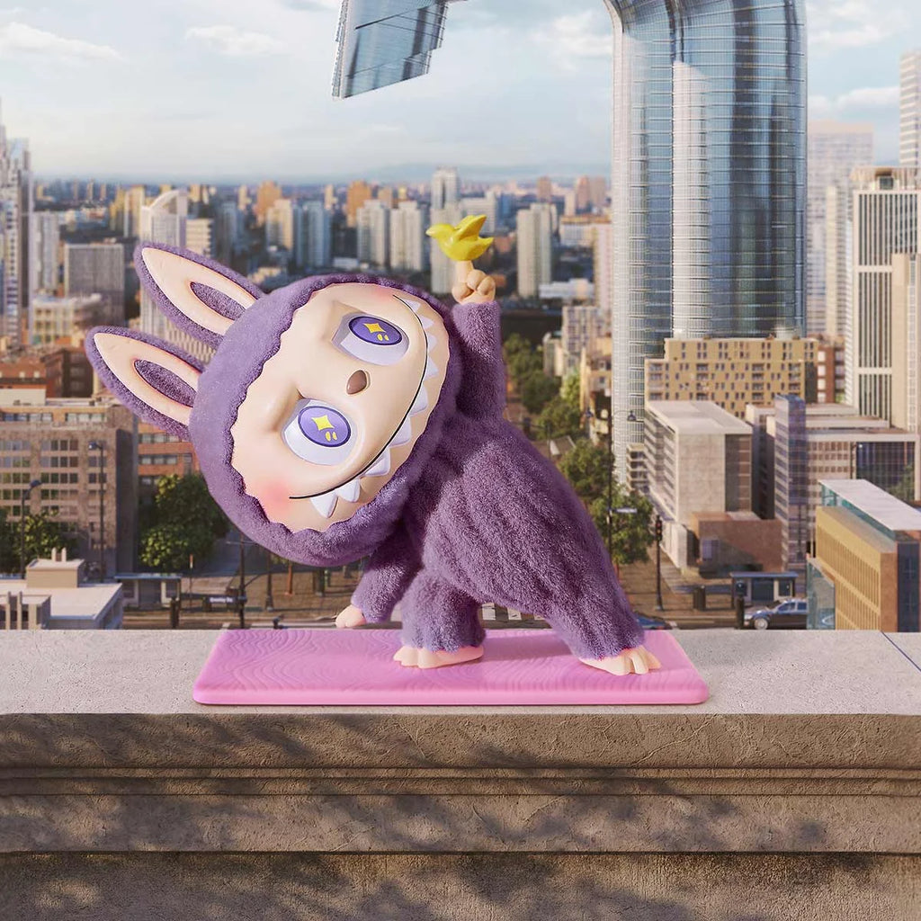 THE MONSTERS Labubu Lazy Yoga Series Mystery Vinyl Figure Blind Box by POP MART